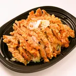 揚げ鶏モモ肉の油琳ソースかけ（順順餃子房 小伝馬町店）