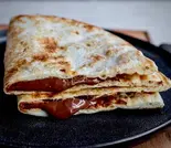 チョコレートナン/ Chocolate Naan（インド料理レストランロシャニー）