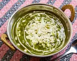 ほうれん草パニール Saag Paneer（アジアンレストラン生田カリー）