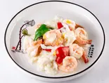 プリプリエビと卵炒め(刀削麺酒坊 豊洲店)