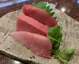 本まぐろ3種(大とろ、中とろ、赤身)刺身（鮨處八千代総本店 別亭）