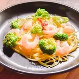 海老とブロッコリ（pasta家 納屋橋colors366店）