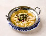 白身魚の四川漬物と生青山椒の煮込み(酸菜鱼)(【餃子×四川料理専門店】餃子麻辣酒場 新橋駅前店)