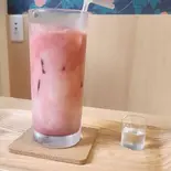 ビーツラテ（RAMEN えびの女神）