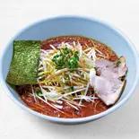 デカ赤ネギ細麺（博多ラーメン長浜や 東高円寺店）