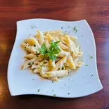 ペンネゴルゴンゾーラ(インドネパール料理ガールアガン)