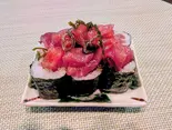 鉄火青唐巻(まかない海鮮丼とアテ巻寿司わいず)