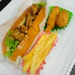 チキンサンドセット（ふれんず）