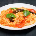 トマトと卵炒め (西红柿炒鸡蛋)Stir-Fried Tomato and Egg(チャイナ厨房 亀戸駅前店)
