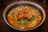 #和風唐揚げカレーうどん（出汁うどん彩 IRODORI）