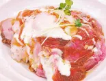 ローストビーフ＆ローストポーク丼(ハーフ＆ハーフ)（DiningBar ミラコロ）