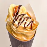 ダークチョコレート＆バナナ（unjourd'azurcafe）