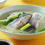 鮮魚スープ（池上木片弁当）