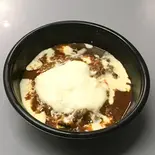 チーズカレー丼ご飯大盛、ルー大盛(ご飯大盛無料 !!!太陽のカレー丼)