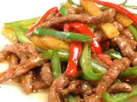 薯条牛肉(大)〜牛肉とポテトのあっさり塩味炒め〜大(2-3名用)（西安刀削麺酒楼 本店）