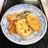 野菜天丼（朝まつ 本店）