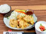 【自家製明太タルタル】チキン南蛮弁当(醤屋万吉のうどん)