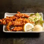 せせりの唐揚げ（もんじゃ居酒屋 まつぼっくり 中百舌鳥店）