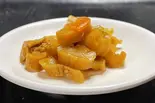 カツに合う漬物(カツ丼 三代目 なかじま 獨協大学前店)