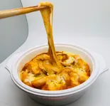 チーズトッポギ（韓マンナ×KAMACHICKEN）