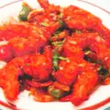 【Ala Cart 9】エビチリ/Prawn Chilly（インド・ネパールレストラン YABIN 溝の口店）