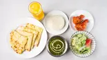 チーズナンセット - Cheese Naan Set（パプリカ）
