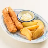 海老とポテト揚げ Fried ebi ＆ Potato（INDIAN RESTAURANT SAINO）