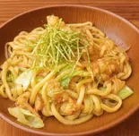 津山名物ホルモンうどん（深夜弁当）
