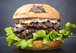 テリヤキバーガー(照り焼きソースと原木椎茸)Teriyaki Burger(SHOGUN BURGER 横浜赤レンガ倉庫店)