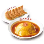 天津飯セット（大阪王将 八戸ノ里店）