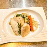 たんぱくチキンもも肉のオリーブオイルステーキの野菜添え PROTEIN CHICKEN STEAK＆VEGETABLES ラージ300ℊチキン（ヘルシーレストラン moon flower）