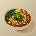 台湾風牛肉スープ麺 (牛肉なし)（池上木片弁当）