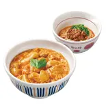 親子丼 冷やし担々うどんセット Dandan Spicy Udon Combo（なか卯 阪急桂駅東口店）