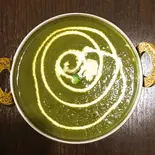 ほうれん草パニルカレー Spinach Paneer Curry(ネパール・インド料理 GORKHA)
