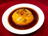 カニ玉あんかけご飯（中国料理 竹園 百年橋店）