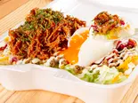 限界煮込みのプルドポークタコライス（タコライス専門店 KING CAFE ドン・キホーテ北池袋店）