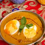 卵カレー Egg curry（インド料理 マユール）