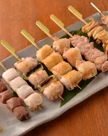 串焼き盛り合わせ8本(ハナタレ)
