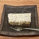 お茶葉のチーズケーキ（そよぎ庵）