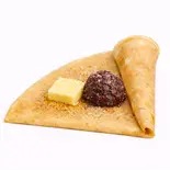 塩バターあずき(クレープ&スイーツ M's cafe (エムズカフェ) 鶯谷店)
