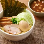 濃厚極太つけ麺(大盛り) 味玉≪2922≫(濃厚魚介豚骨つけ麺 諸星 三宮南店)