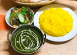カレーライスセット(curry Rice set)（インド＆タイ料理スマイル Indian ＆ Thai restaurant ＆Bar~Smile）