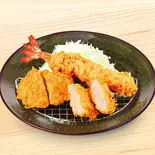 熟成ヒレと大海老フライ弁当  ※ごはん無し（かつ庵 川崎生田店）