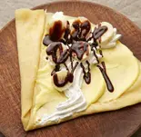 生クリームカスタードチョコバナナ（クレープヒューベリオン）