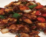 鶏肉の甜麵醬ソース炒め（船橋餃子軒）