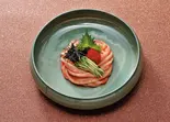 明太子の冷たいおうどん（麺匠の心つくし つるとんたん新宿店）