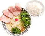 鯛出汁 塩らーめん 白ご飯セット（鯛出汁らーめん 琴ね 西九条店）