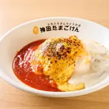 トマト＆キノコ＆炙りチーズオム（神田たまごけん秋葉原店）