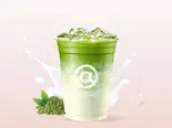 抹茶ラテ【抹茶拿铁】（Cotti Coffee 難波店）