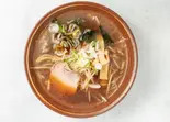 ハーフ醤油ラーメン（ラーメン味の千龍）